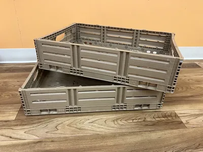 Foldable Plastic Storage Crates