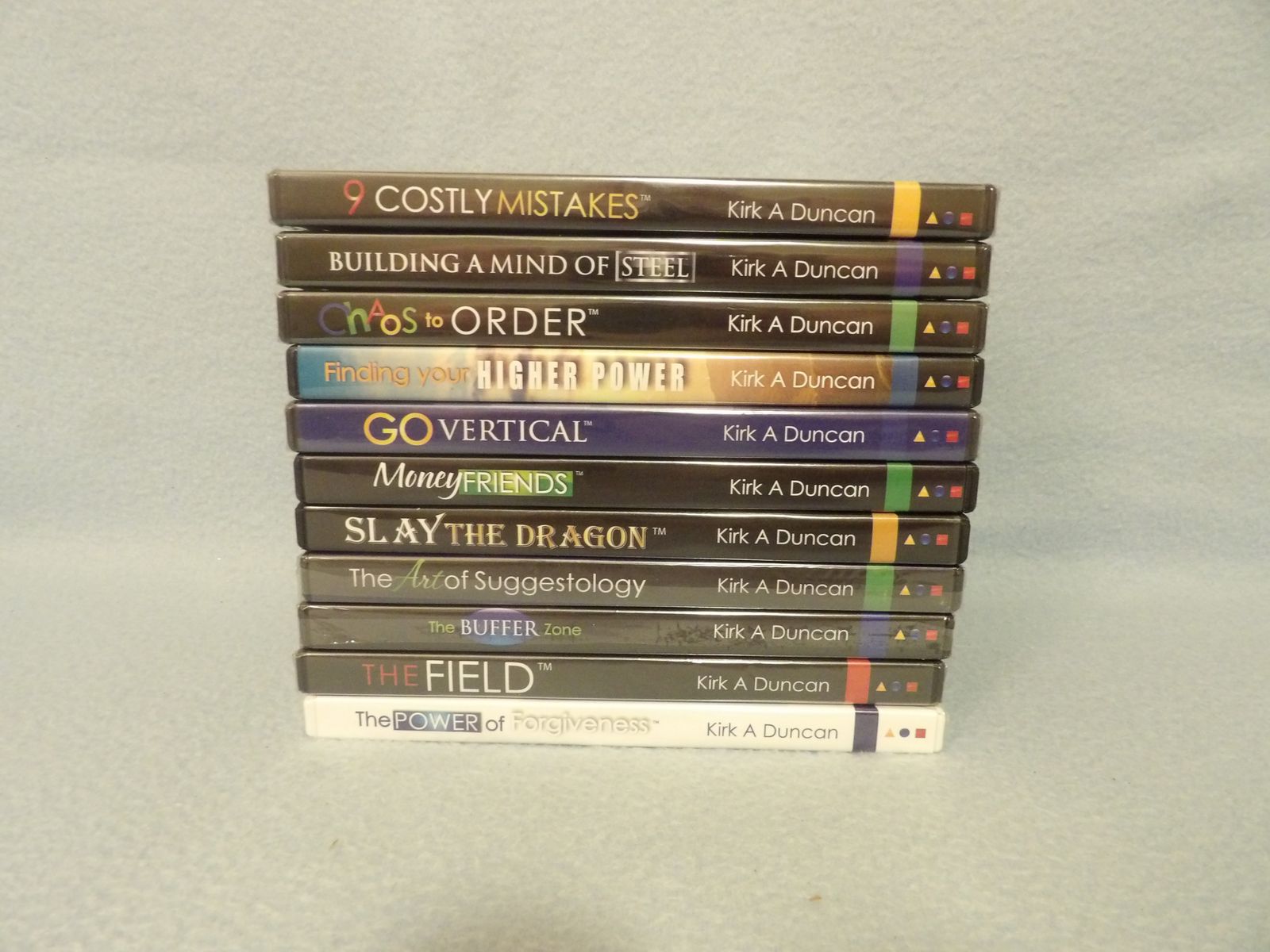 Lot of 11 Kirk & Kim Duncan~Ann Washburn~3 Key Elements~Life Coaching Recordings - 8 NEW, 3 pre-owned
