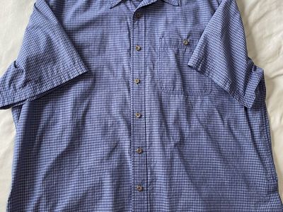 5.11 Tactical 2X Men’s Shirt Short Sleeve (navy blue plaid)