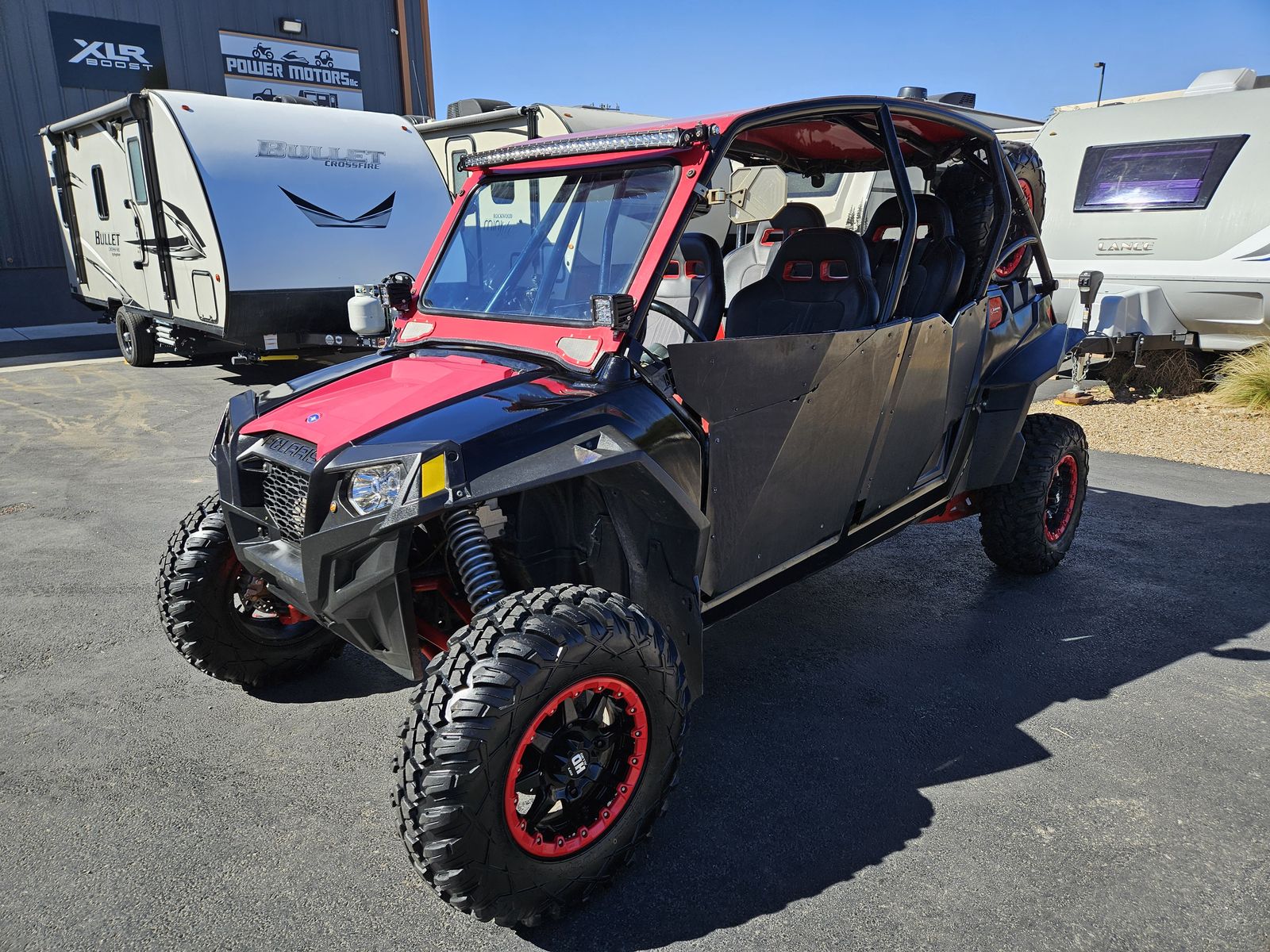 2013 Polaris RZR XP4 900 EPS LE XP 4 Seater Walker Evans Suspension! Street Legal