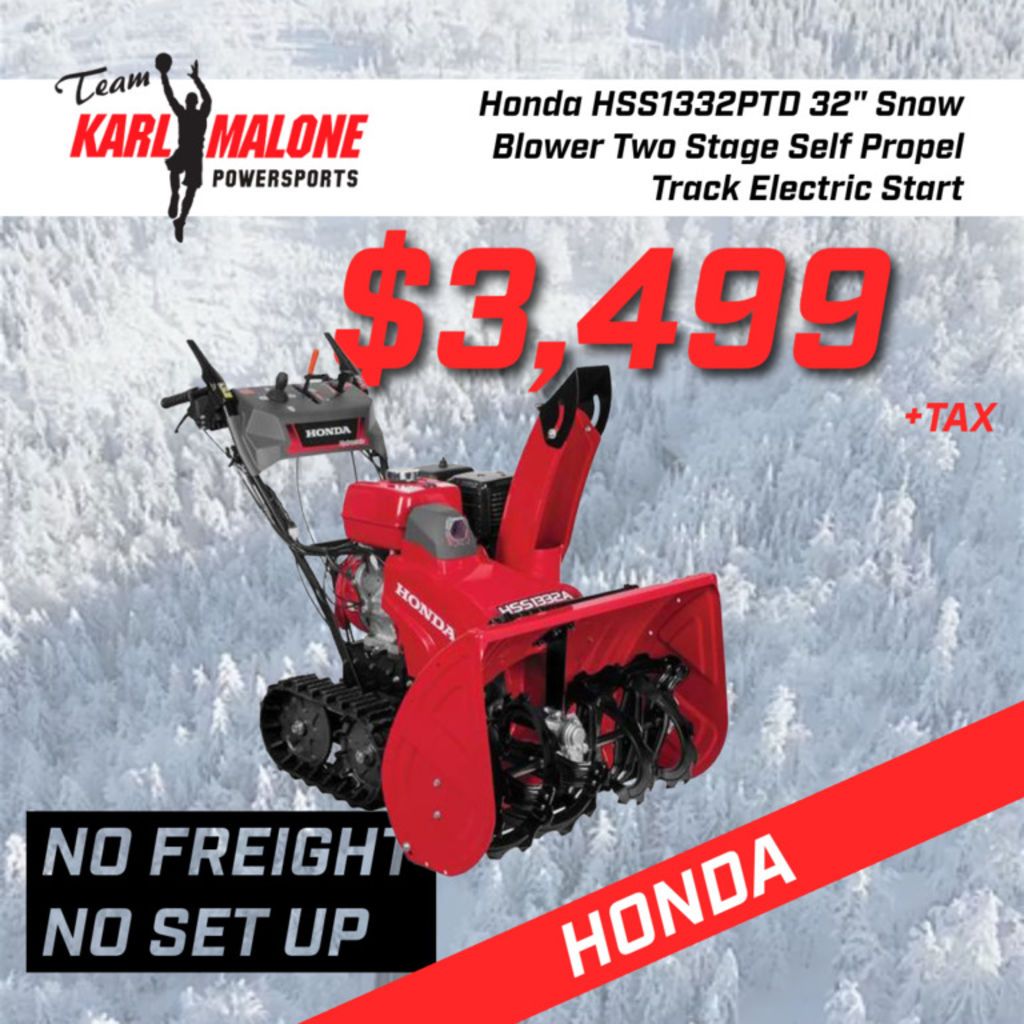2025 HONDA PE SNOWBLOWER HSS1332PTD - H31536