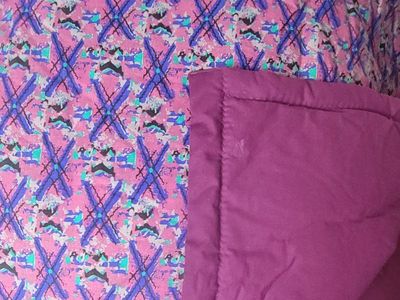 Geometric Quilted Blanket