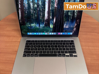 MacBook Air (15-inch, M3, 2024) 10-Core GPU, 8GB, 256GB, Silver