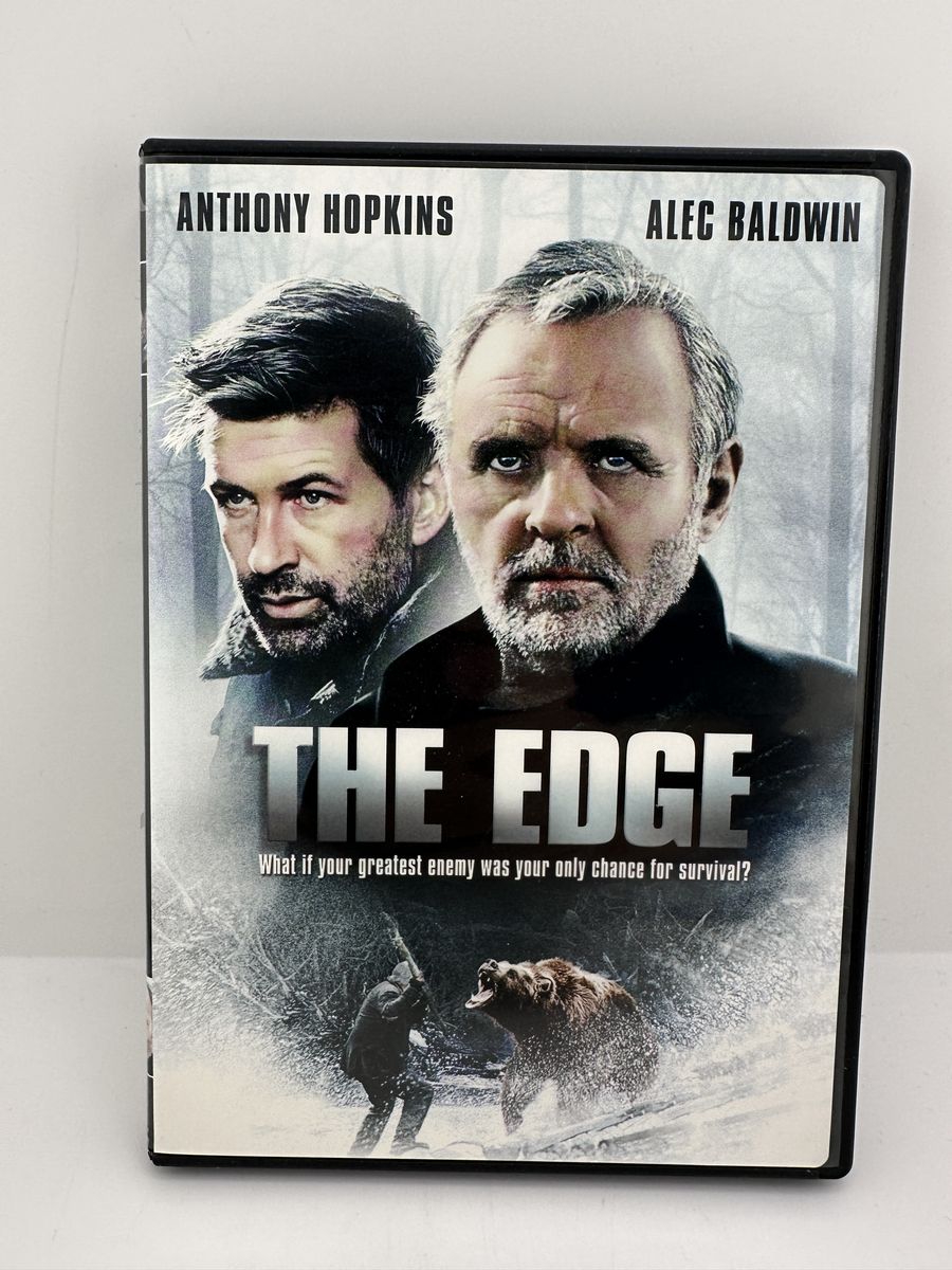 The Edge DVD Anthony Hopkins Alec Baldwin Survival Thriller Widescreen 1997