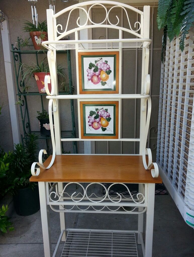 Bakers Rack Wine Storage Shelf 71in x 28in