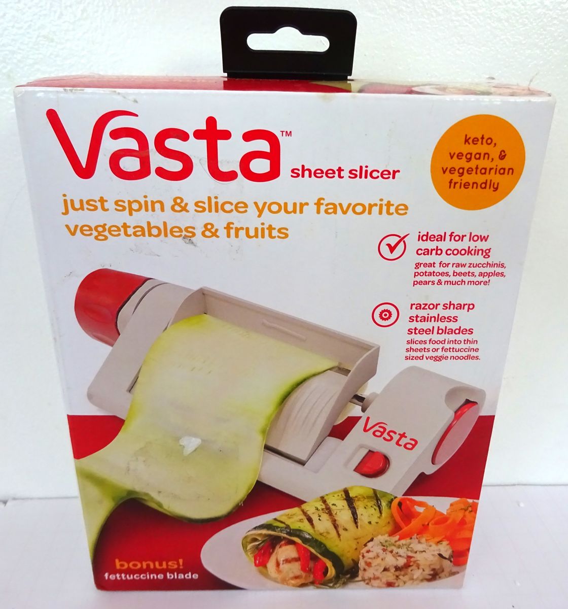 Vasta Vegetable and Fruit Sheet Slicer, 