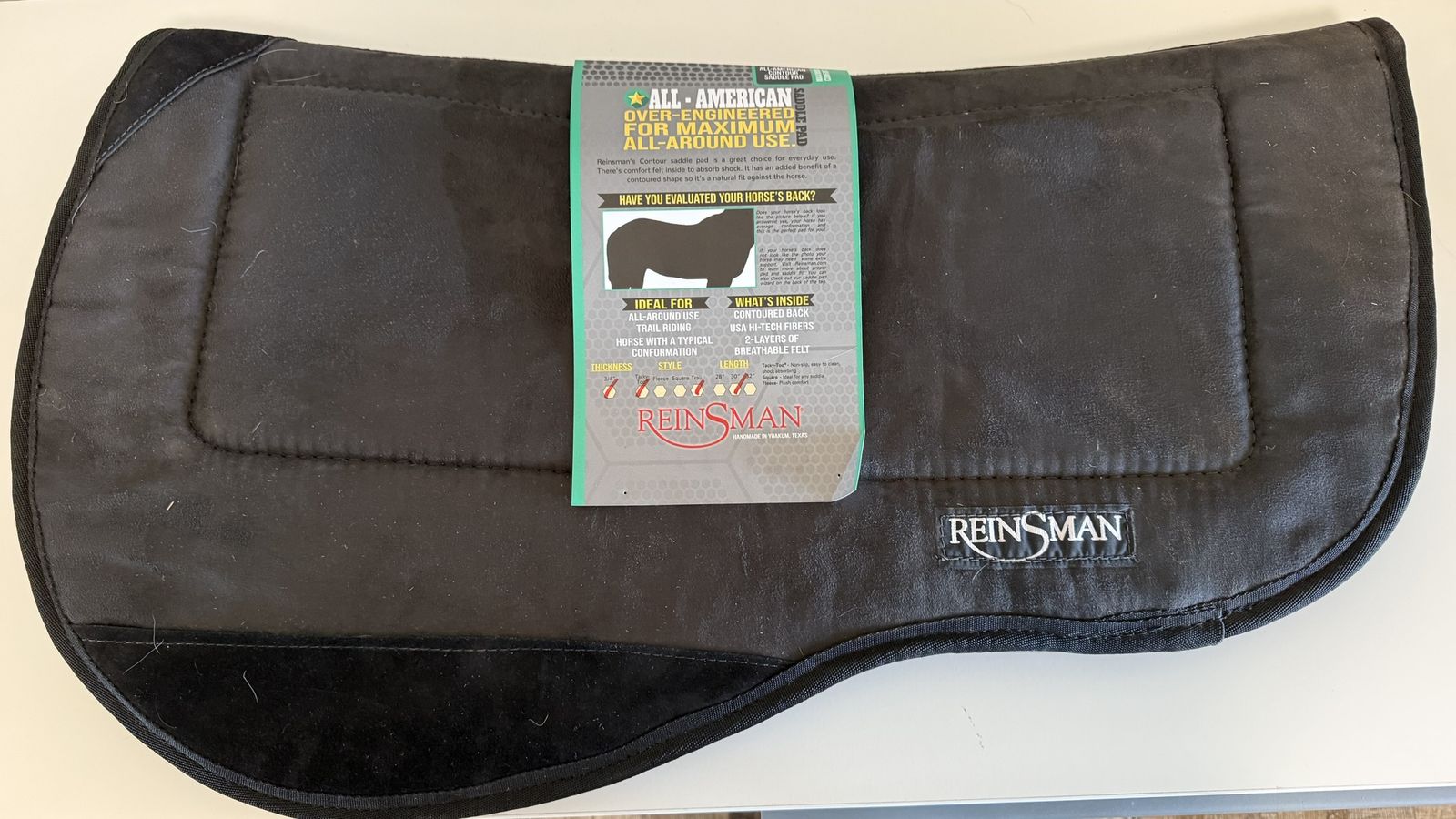 BRAND NEW - REINSMAN Trail Saddle Pad - Tacky Too