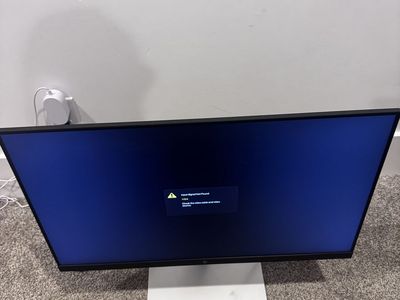 HP Computer Monitor 27” with Stand