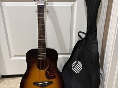 Yamaha FG Junior Guitar and gig bag