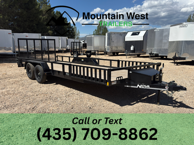 2025 Nova 7X20-7K ATV Utility Trailer