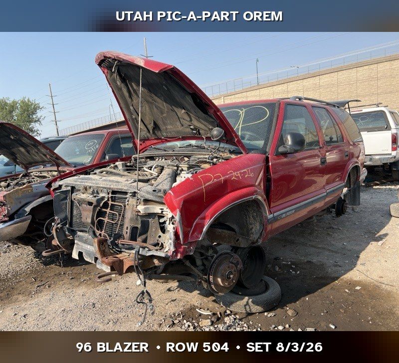Just In! 1996 Chevrolet Blazer Parts - UTPAP Orem