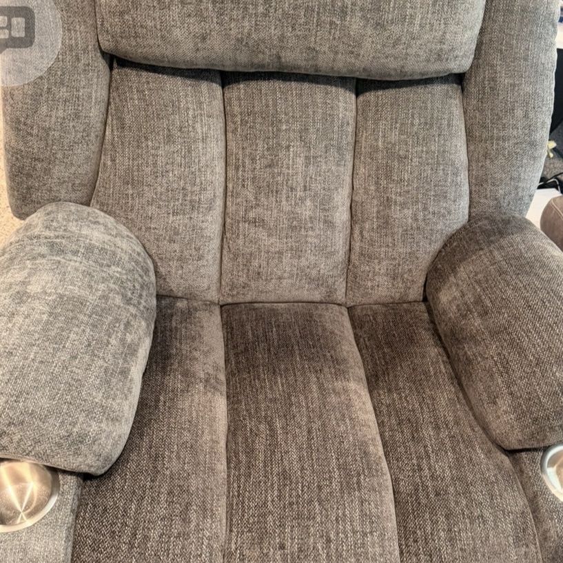 Luxlen Power Lift Recliner Chair - Electric, Massage, Heat, Cupholders