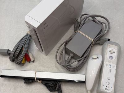 White Wii Console
