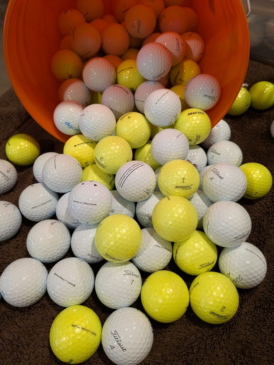 PROV1, Chromesoft-x or Tour, and TP5x golf balls