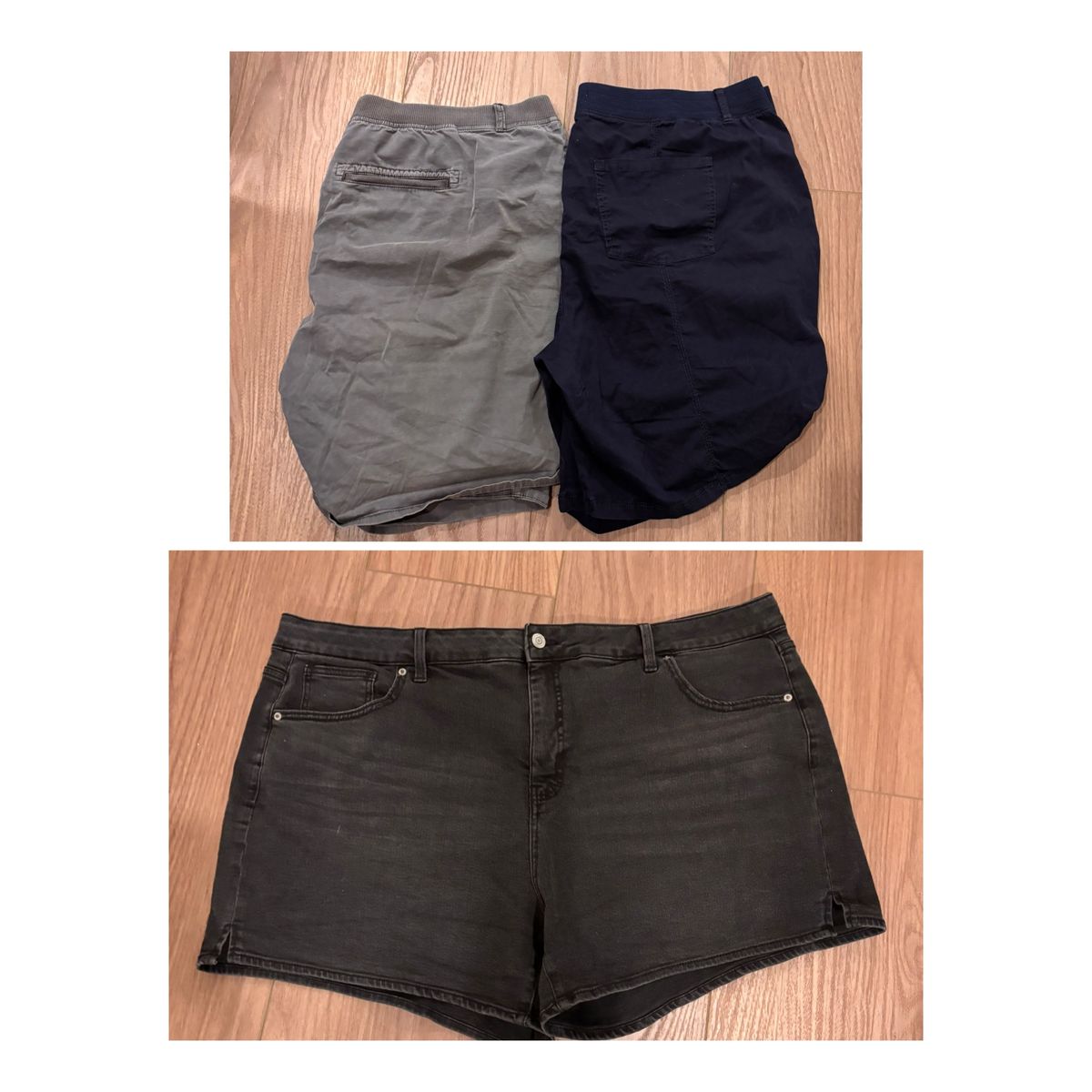 Women’s shorts $5 each.