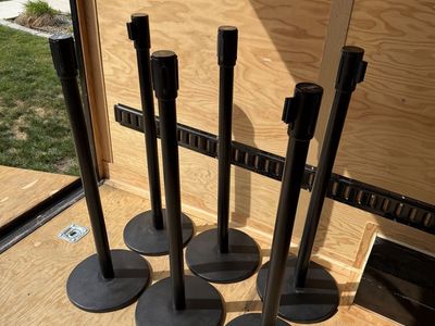 Tensabarrier Line Stanchions (x6)