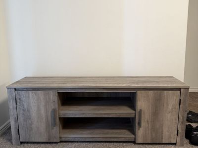 Entertainment center with cabinets