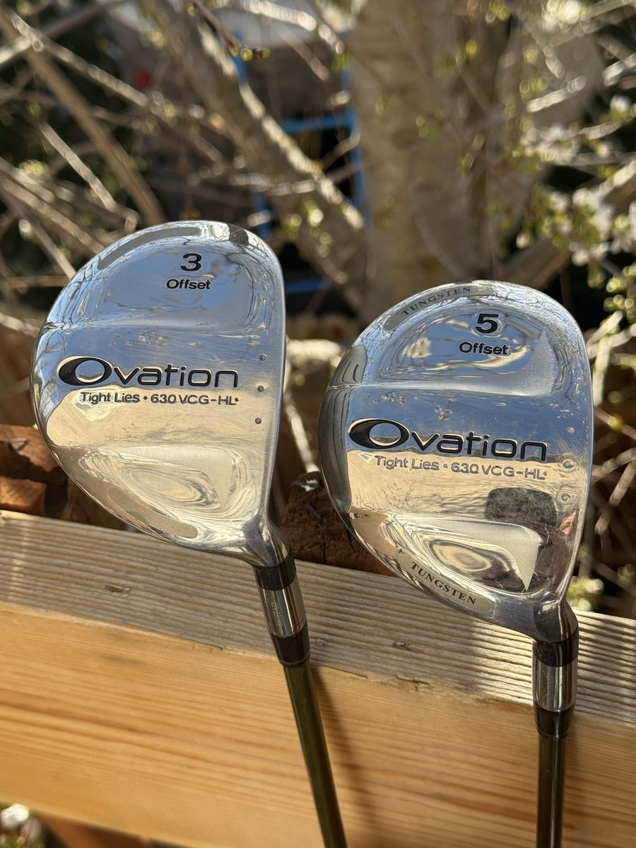 Adams Golf Ovation Tight Lies 3 & 5 Wood Set Clubs
