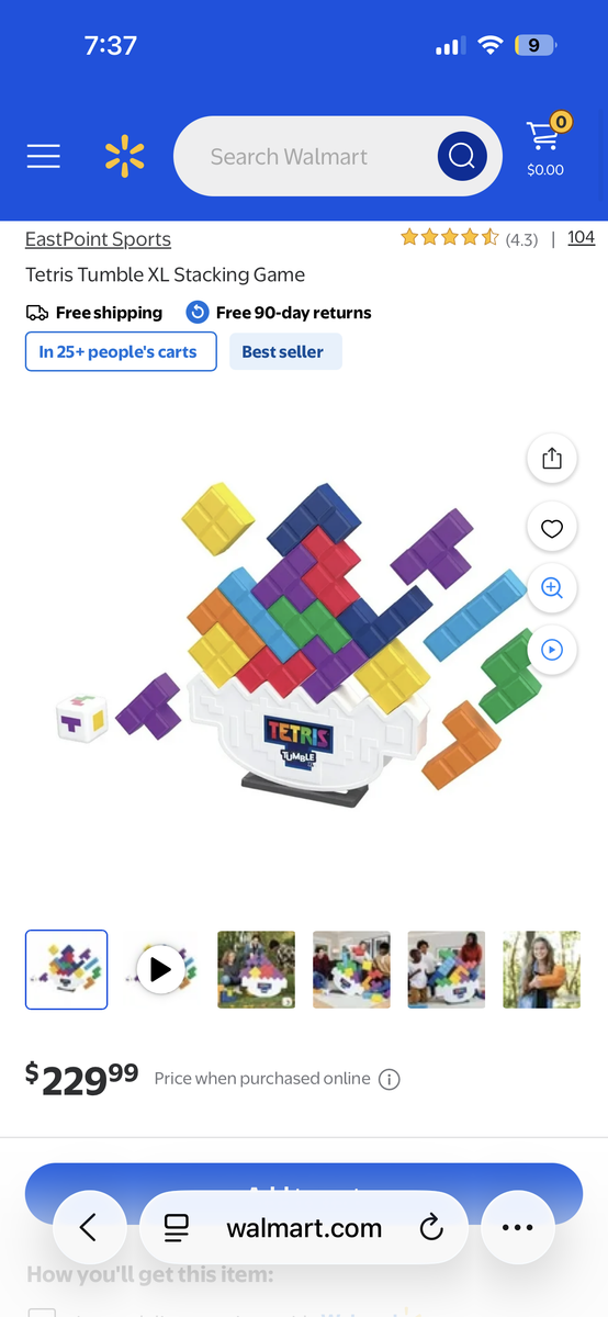 Giant Tetris