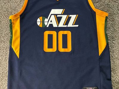 Authentic Fanatics Utah Jazz Jordan Clarkson #00 Basketball Jersey Size Men’s Large