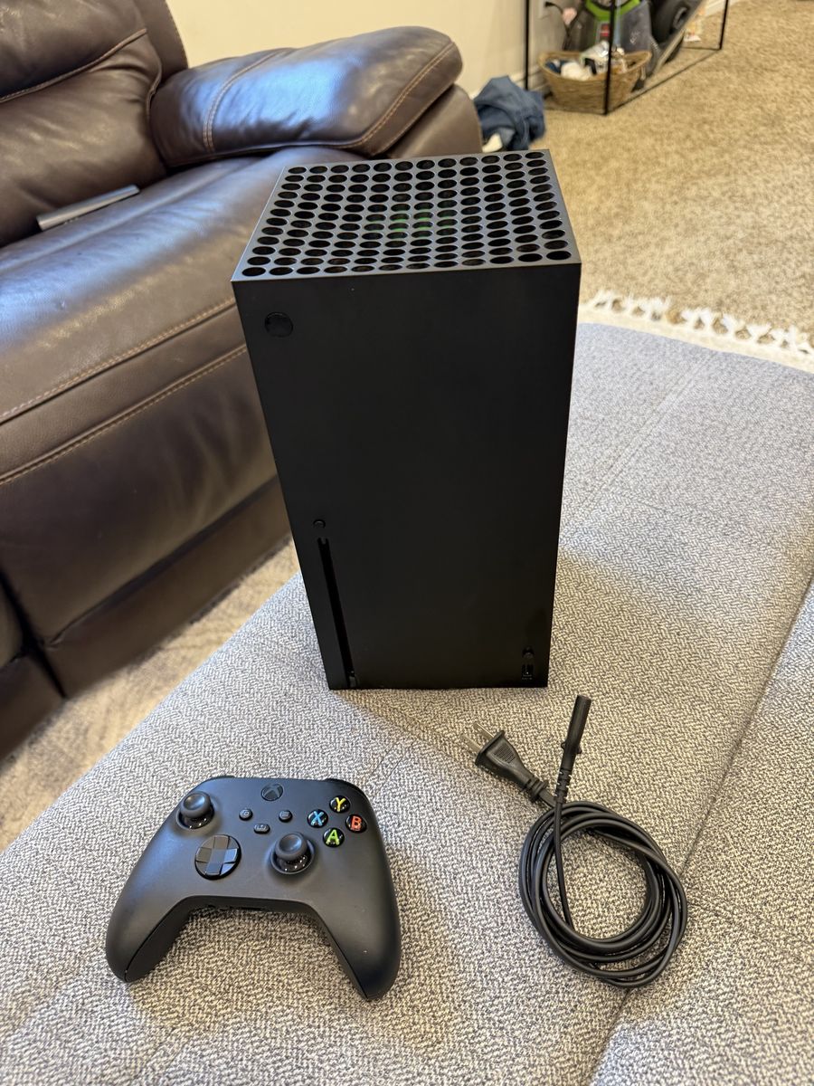 Microsoft Xbox Series X Console with Controller and Power Cable