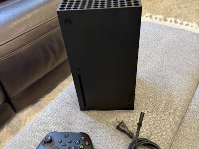 Microsoft Xbox Series X Console with Controller and Power Cable