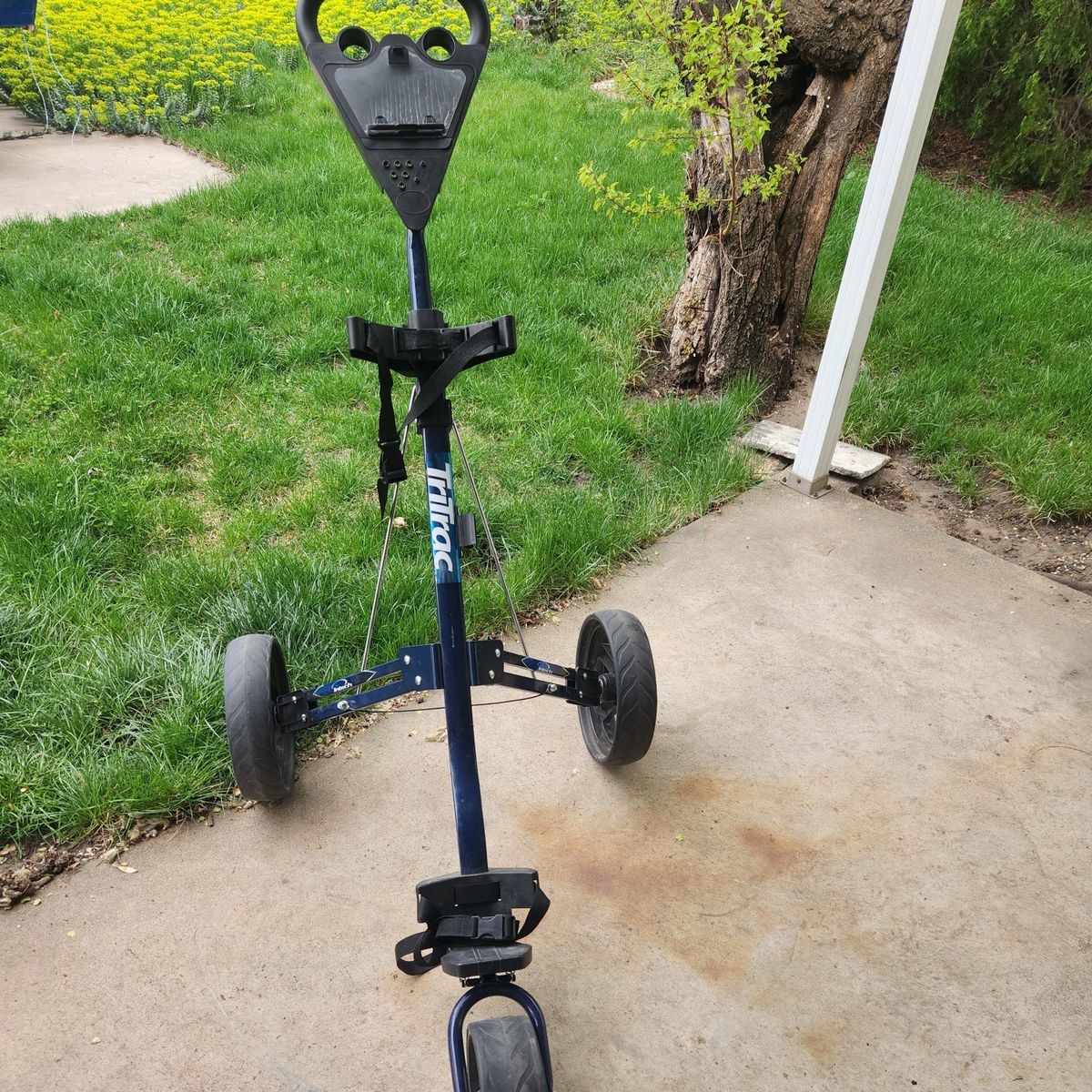 3-wheel golf push cart, intech tri trac