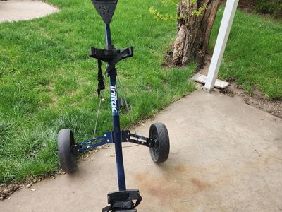 3-wheel golf push cart, intech tri trac