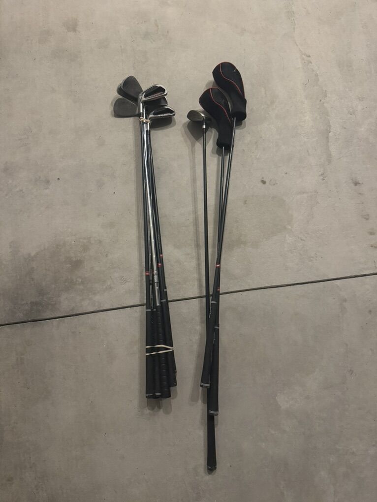 Left Handed Clubs P-6,4,3,5h,4h,driver