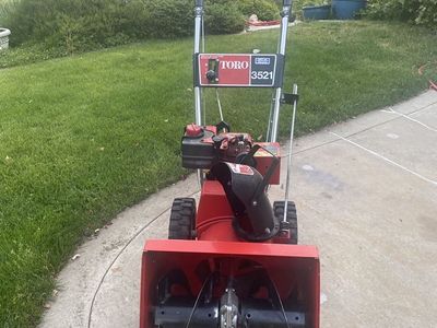 Toro 2 Stage Snowblower