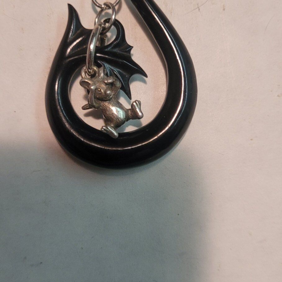 mouse on a vine necklace