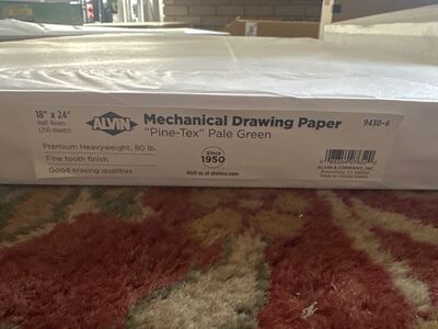 Mechanical Drawing Paper 18x24