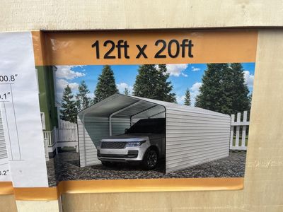 New 2026 Enclosed Side Carport