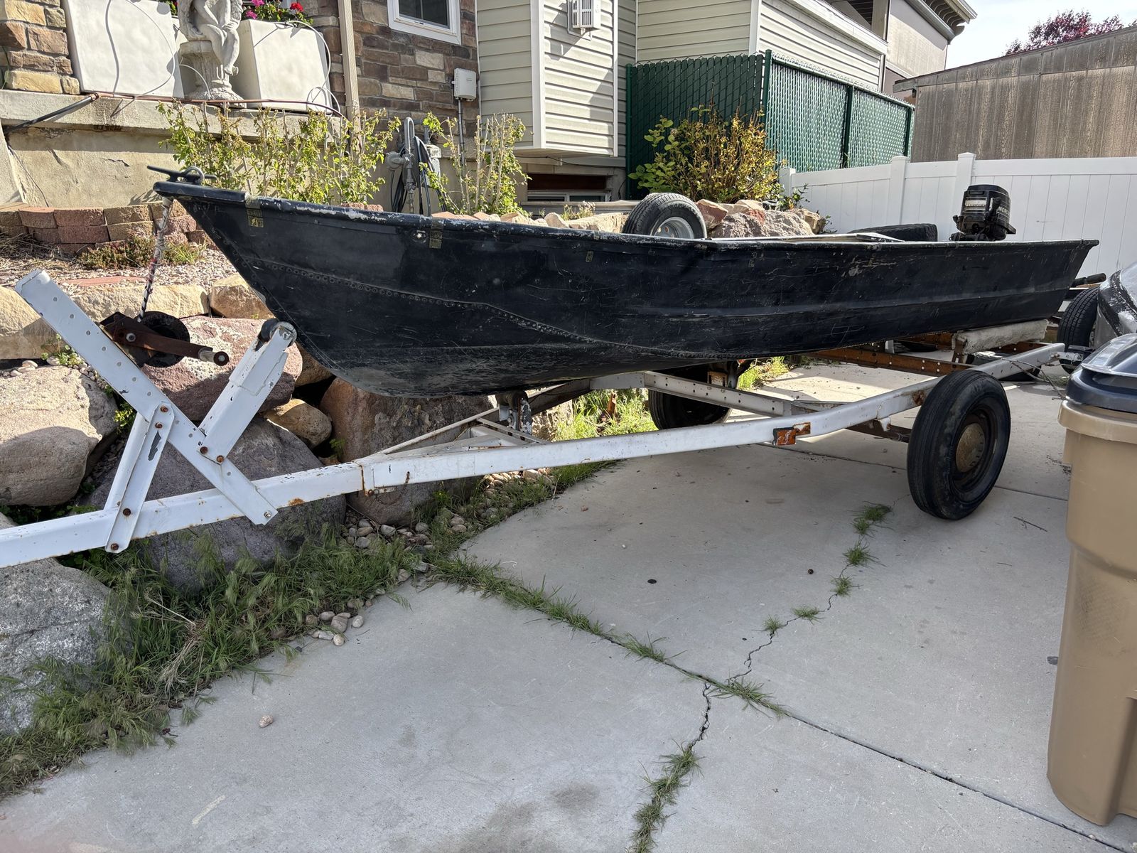 14ft Duck/fishing boat