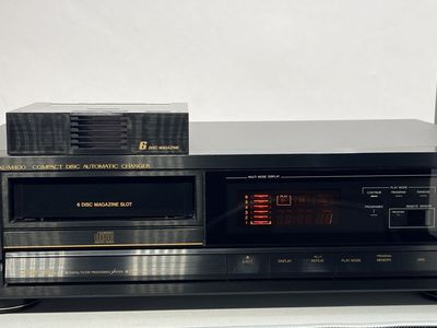 JVC XL-M400 Compact Disc Automatic Changer 6-Disc Magazine CD Player