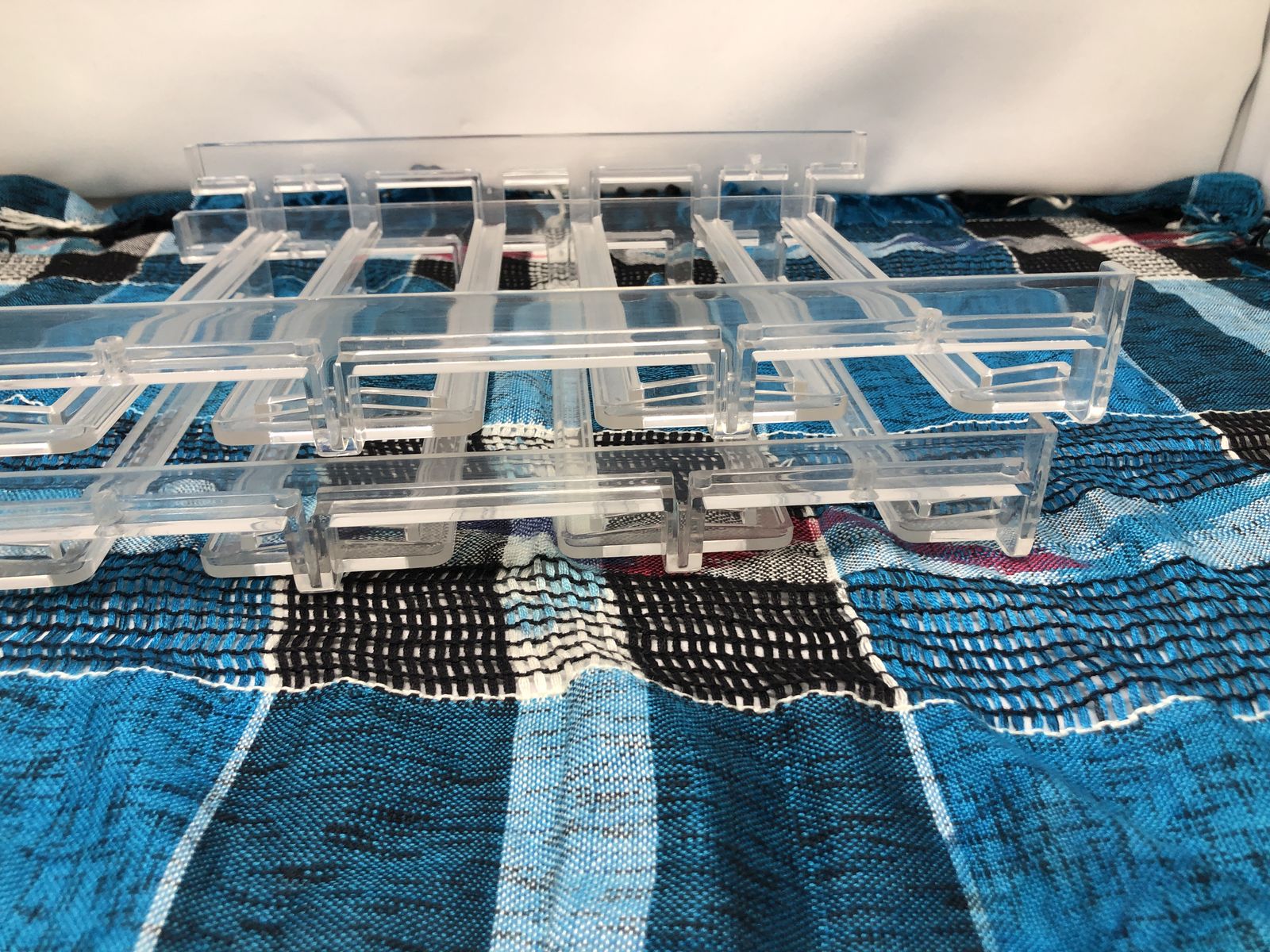 Clear Acrylic Modular Stemware Rack