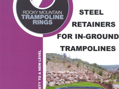 Steel Retainers for In-Ground Trampolines