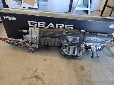 Gears of War GOW 3 and 4 Lancer Replica with Box