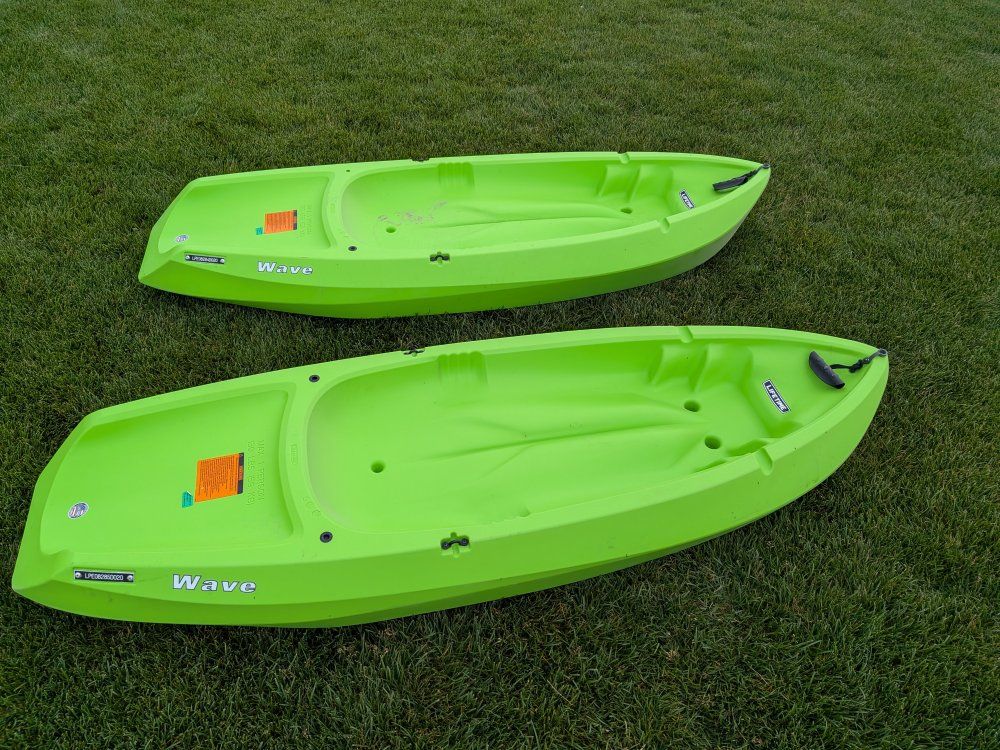 2 Lifetime Wave kayaks for sale (Sold individually)