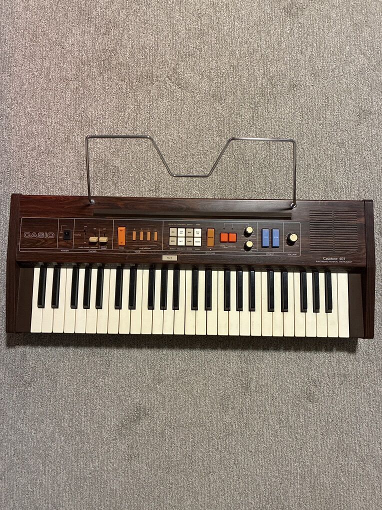 Portable Casio Keyboard