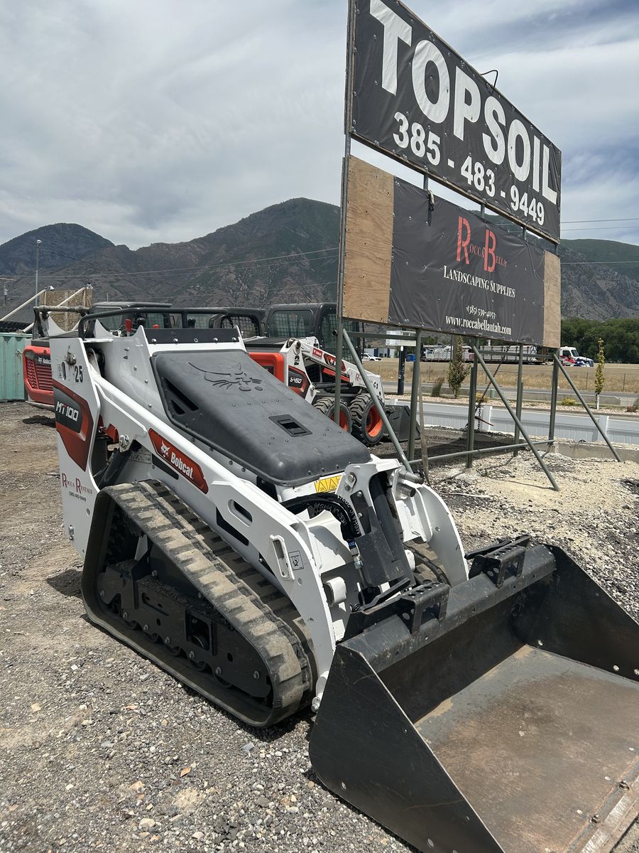 Mini Excavators, Skid Steers & MT100s Rentals