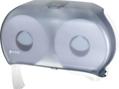 San Jamar Arctic Blue Twin 9" Jumbo Dispenser