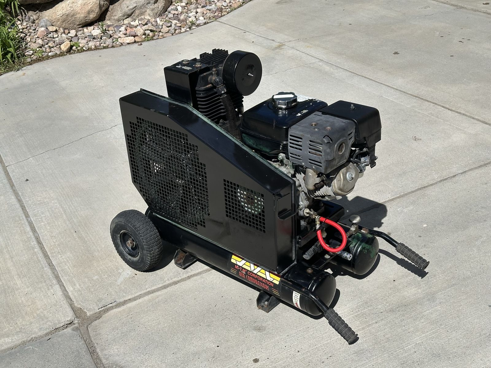 Mi-T-M 8-Gallon Gas Powered Air Compressor