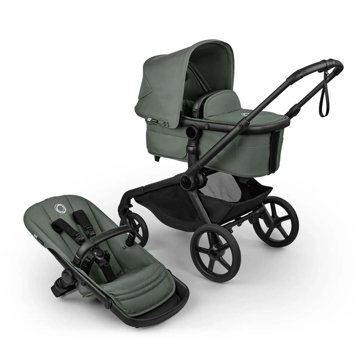 New Bugaboo Kangaroo Complete 2025 Stroller Convertible Single To Double $1579