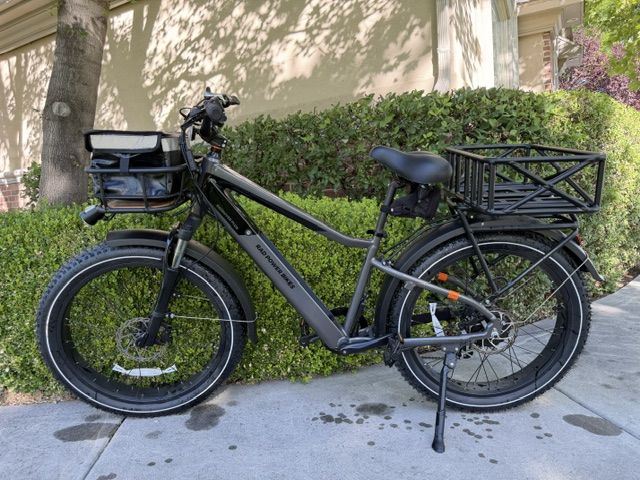 Rad Power Bikes- Radrover Plus Electric Cargo Bike – Only 92 miles – Front & Rear Cargo Racks – Excellent Condition