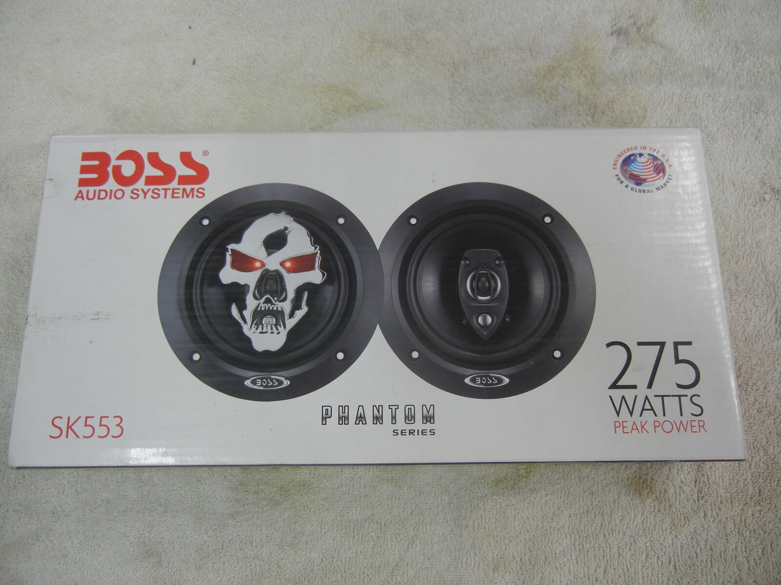 Boss 5.25 Speakers 3 Way NEW
