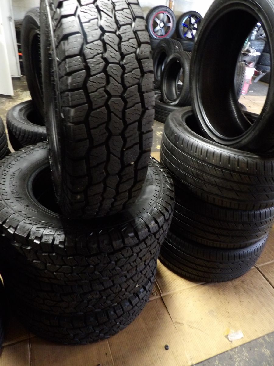 225/75R16 VREDESTEIN PINZA ALL TERRAIN SET OF USED TIRES 