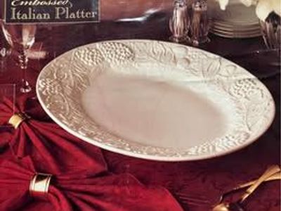 Large Ceramic Serving Platter