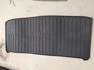 OEM Toyota Grand Highlander Trunk / Cargo Mat – Stock Black All-Weather Liner