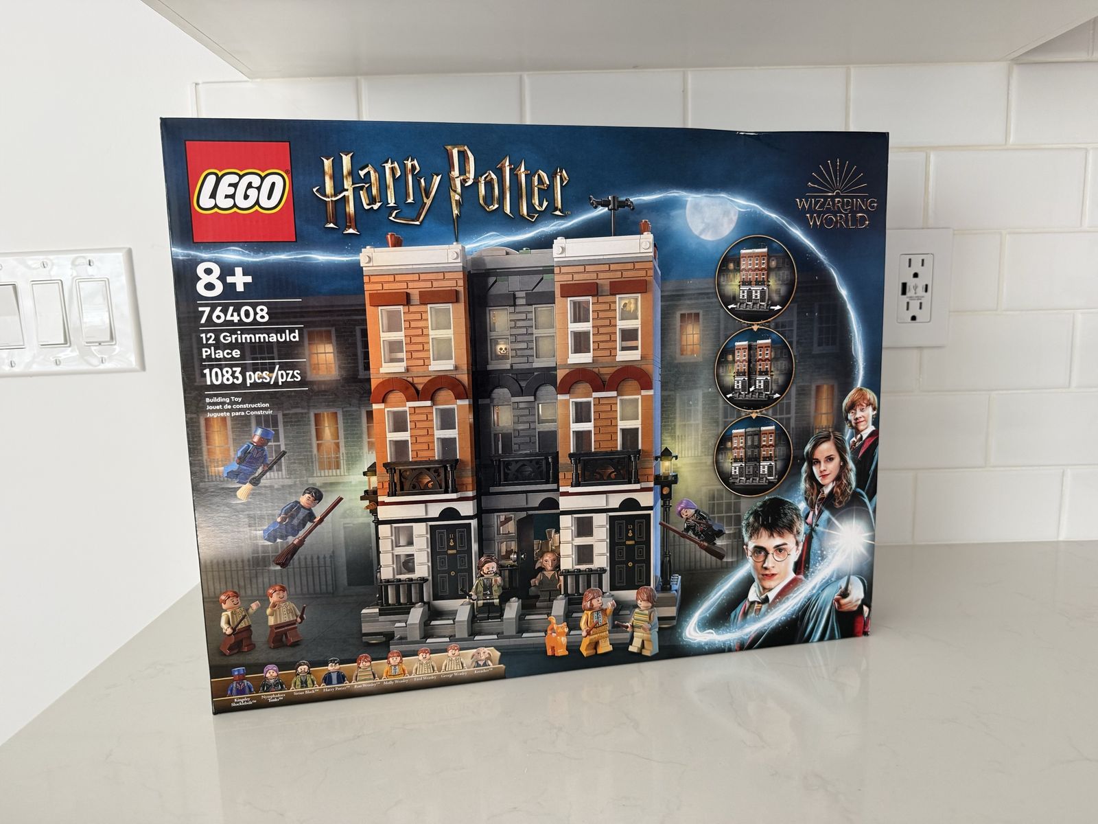 LEGO Harry Potter 12 Grimmauld Place 76408 Building Set (1083 Pieces) Brand New Factory Sealed Box